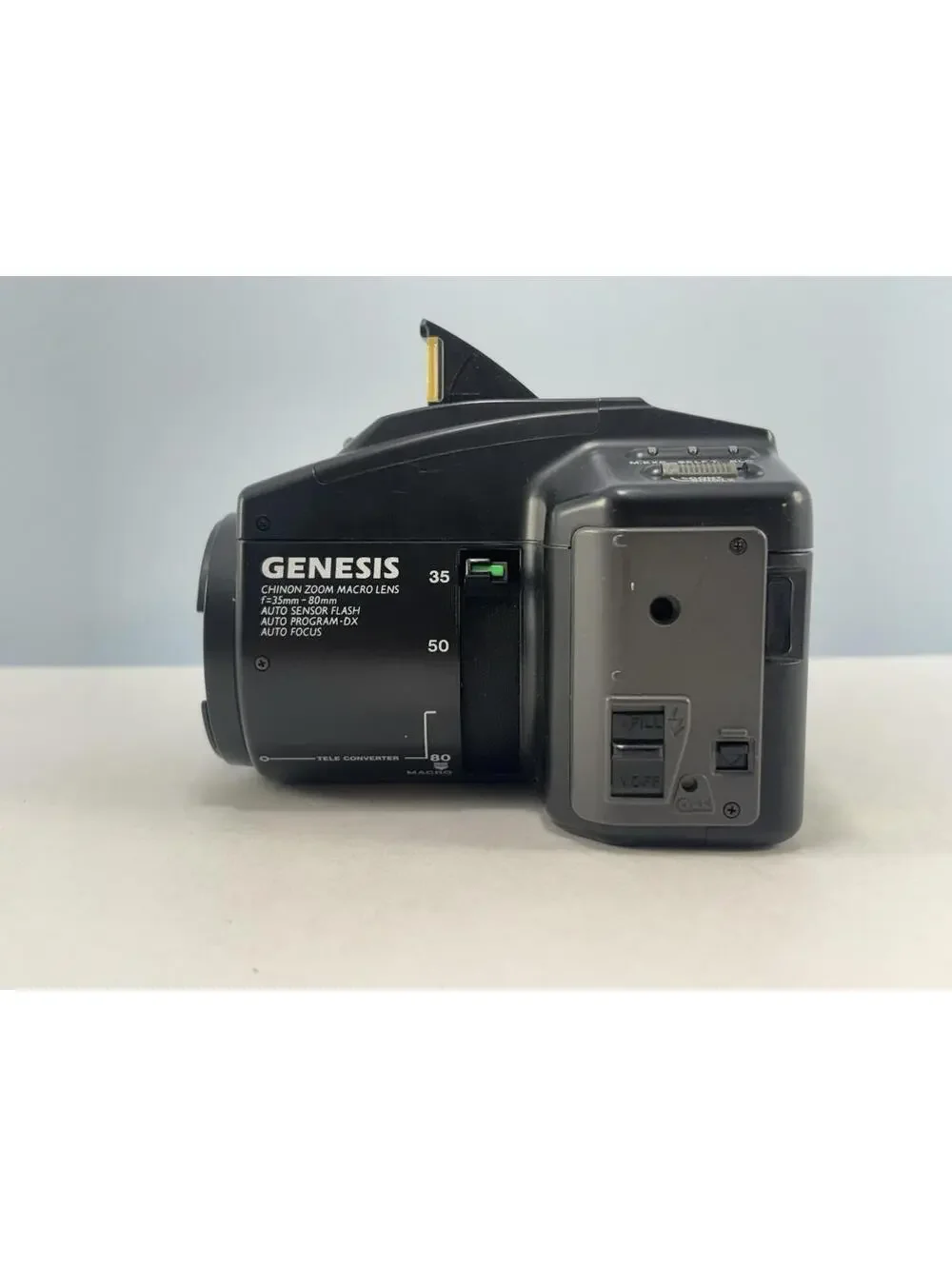 Chinon Genesis GS-7 Reflex Zoom 35mm Autofocus Camera UNTESTED AS IS